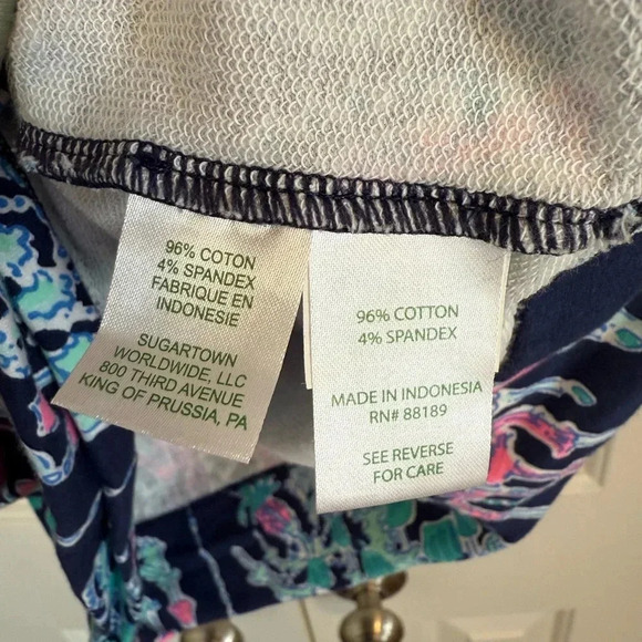 Lilly Pulitzer Skipper Dress Womens XXSmall Long Sleeve Pop Up Monkey Trouble - Picture 5 of 14